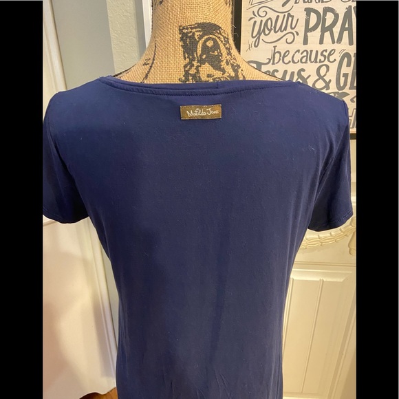 Matilda Jane Navy Blue Dress Size Medium - Picture 4 of 6